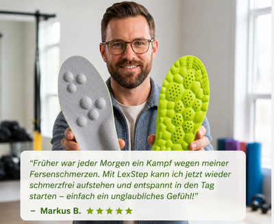 LexStep™ - Massage Einlegesohlen